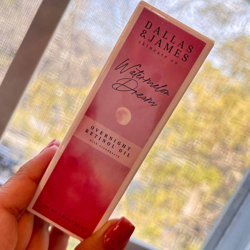 Dallas & James Watermelon Dream Overnight Retinol Oil - Pink